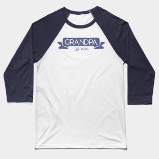 Grandpa Est. 2020 Baseball T-Shirt